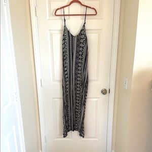 Black and White Maxi Dress